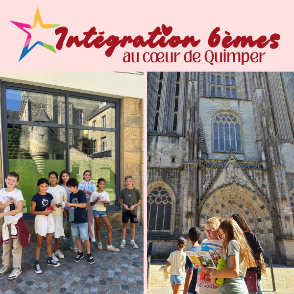 Un temps d’intégration en 6e au cœur de Quimper